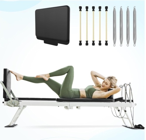 Pilates Reformer, PAETA Foldable Reformer Pilates Machine - Lot 10