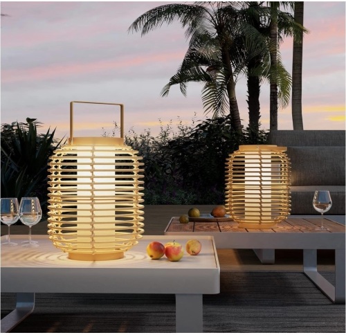 Set of (2) Grand Patio Austin Floor Solar Lights, 14 inch - Lot 103