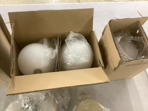 Globe Light Fixture  - Lot 260