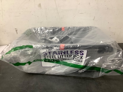 Stainless Steel Litter Box - Lot 1104