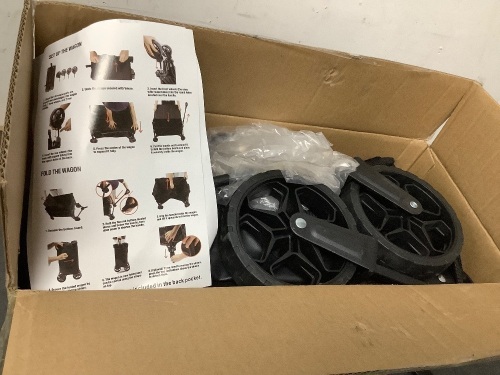Black Folding Wagon - Lot 1130