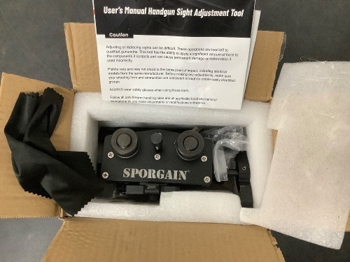 Handgun Sight Adjustment Tool - Lot 1168