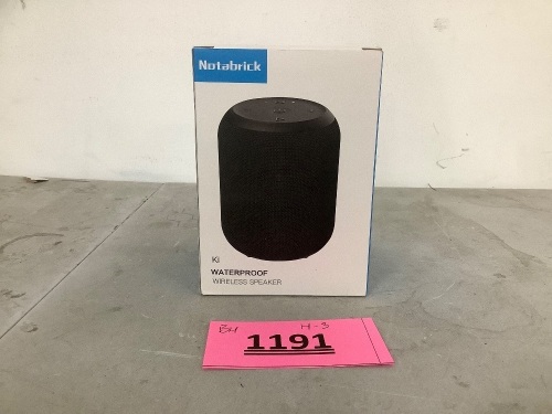 Notabrick Waterproof Speaker - Lot 1191