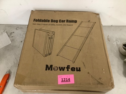 Foldable Dog Car Ramp - Lot 1214