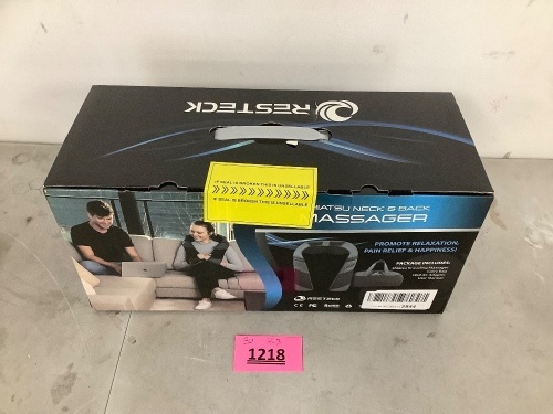 Resteck Neck and Back Massager - Lot 1218