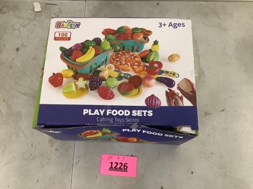 Play Food Set - Lot 1226
