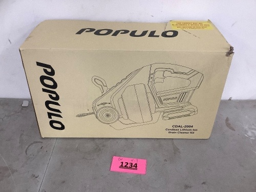 Populo CDAL-2004 Drain Cleaner - Lot 1234