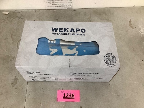 Wekapo Inflatable Lounger - Lot 1236