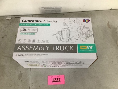 DIY Toy Assembly Truck - Lot 1237