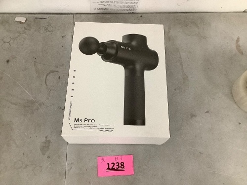 M3 Pro Massage Gun - Lot 1238