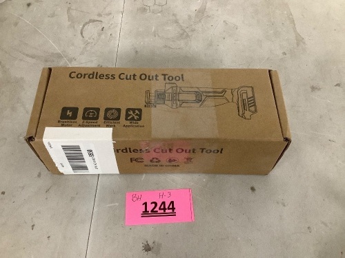 Cordless Cut out Tool - Lot 1244