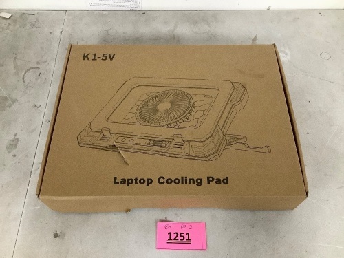 Laptop Cooling Pad K1-5V - Lot 1251