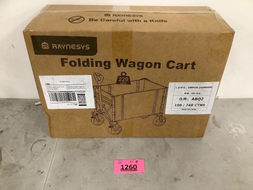 Raynesys Folding Wagon Cart - Lot 1260