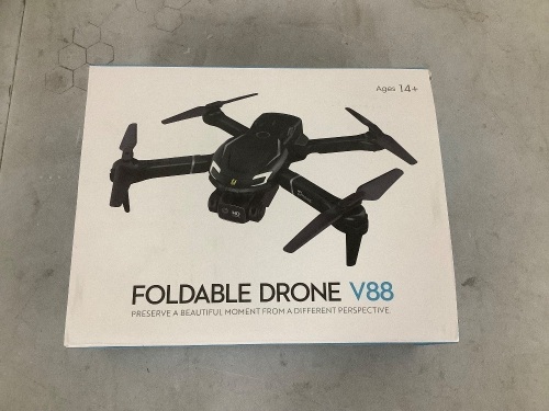 Foldable Drone V88 - Lot 1263