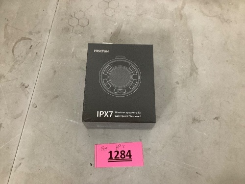 PRSCFUM Bluetooth Speaker - Lot 1284