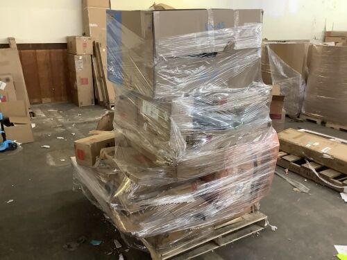 Salvage Pallet. Items Will Be Damaged and Incomplete.  - Lot 136