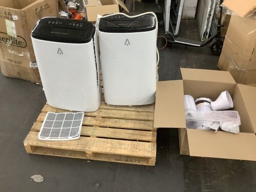 Lot of (2) Portable Air Conditioners - For Parts or Repair - Lot 143
