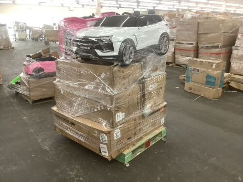 (2) Pallets Salvage Ride On Toys  - Lot 145