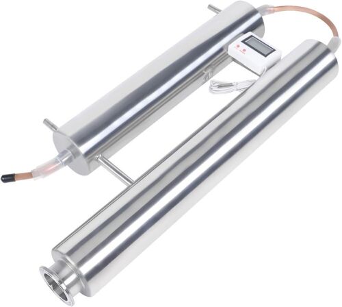 2" Stainless Steel Moonshine Pipe Still for Beer Keg - Lot 290