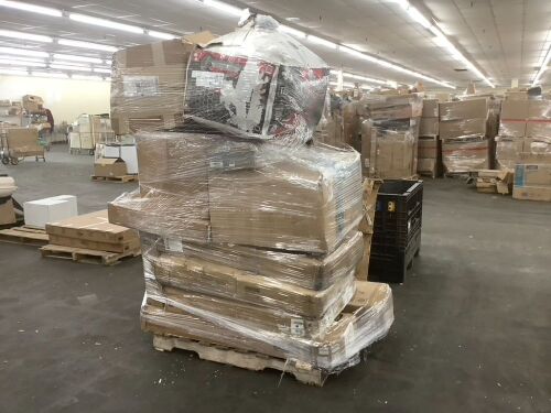 Salvage Pallet. Items Will Be Damaged and Incomplete.  - Lot 532
