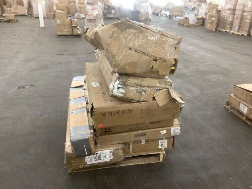 Salvage Pallet. Items Will Be Damaged and Incomplete.  - Lot 536