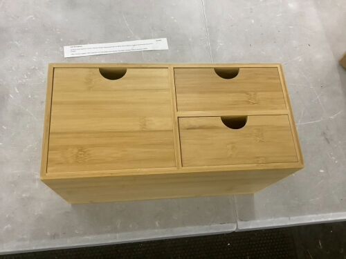 Bamboo Desk Organizer  - Lot 830