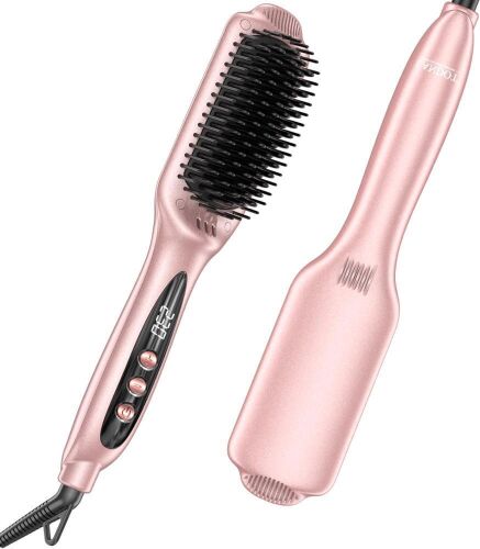 LANDOT Ceramic Hair Straightener Brush - Lot 842