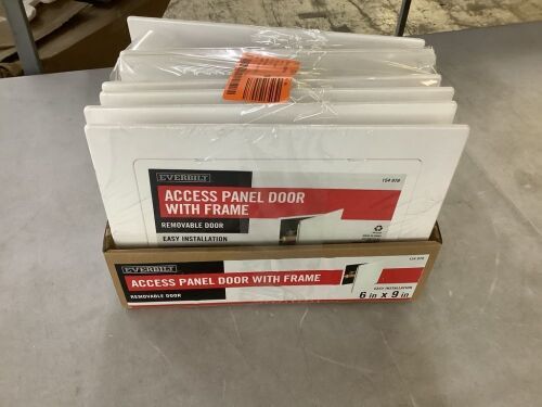 Lot of (7) 6 in. x 9 in. Access Panel with Frame - Lot 829JF