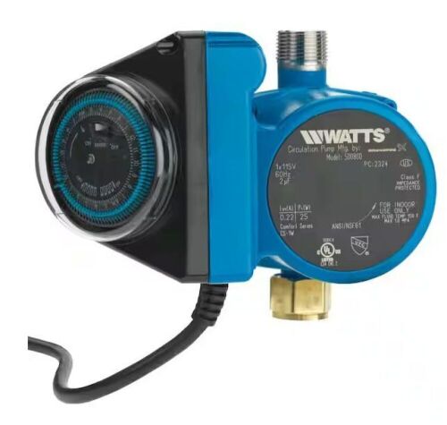 Watts Hot Water Recirculation System, heat H2O, 24 Hr Programmable Timer - Lot 219JF