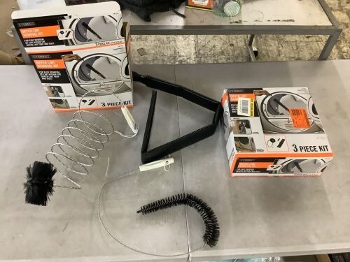 Lot of (2) Everbilt Dryer Vent Lint Removal Kit - Lot 621JF