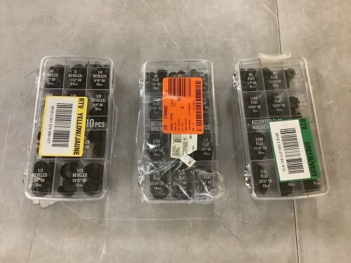 Lot of (3) Everbilt Rubber Washer Kits - Lot 625JF