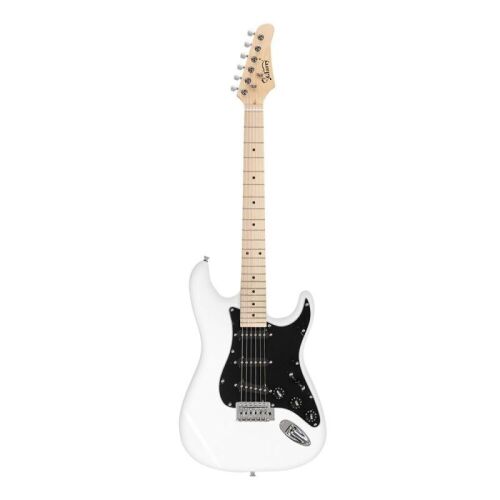 Glarry GST Electric Guitar White - Lot 229