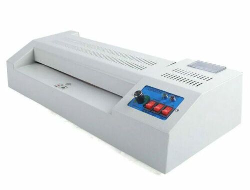 110V 600W A3 A4 Rollers System Thermal Hot Cold Film Laminator Machine - Lot 63
