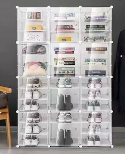 Plastic Shoe Storage Rack  - Lot 558