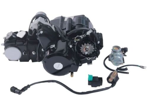 110CC Engine Motor Kick start Carburetor Pit Dirt Bike M EN14-Set Manual clutch - Lot 88