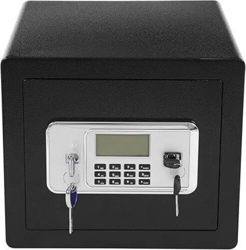  Electronic Security Safe Box, Double Alarm Design, 14.56" x 13.8" x 11.41"  - Lot 86