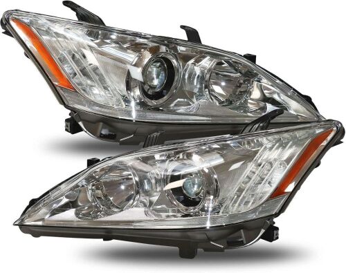  Headlight Assembly Pair for Lexus ES350 2010-2012 HID Xenon - Lot 753