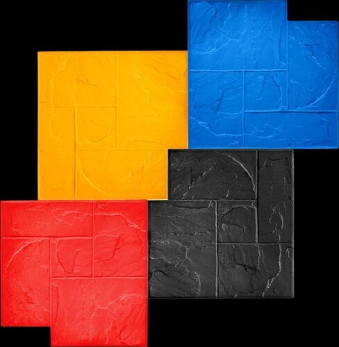 Vevor Concrete Stamping Mats 24" x 24", 4 pc  - Lot 759
