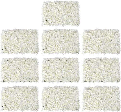 Artificial Flower Wall Panels, 15.7" x 23.6", 10 pc  - Lot 606