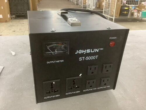 5000W Voltage Transformer Converter  - Lot 811