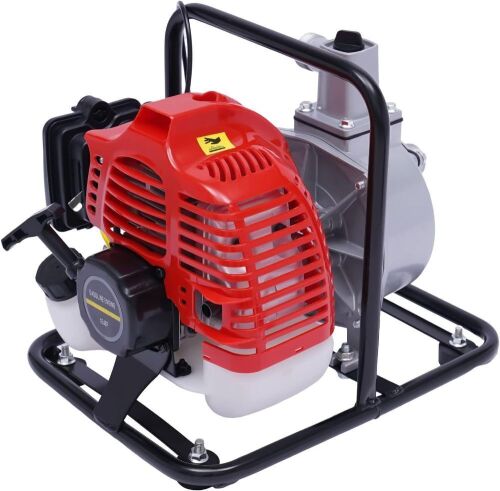  2 HP 2 Stroke 43cc Air Cooled Gas Irrigation Water Transfer Pump  - Lot 815