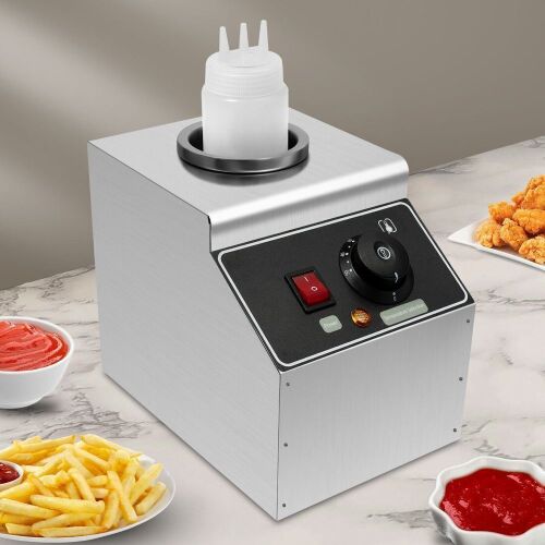  160W Commercial Electric Stainless Steel Sauce Nacho Cheese Warmer - Lot 816