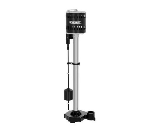 Everbilt 1/2 HP Stainless Steel and Cast Iron Pedestal Sump Pump - Lot 824JF