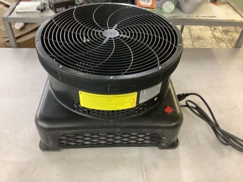  Inflatable Tube Air Blower Fan, 550W 1760RPM - Lot 722