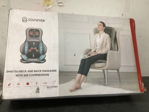 Shiastu Neck and Back Massager with Air Compression - Lot 1318
