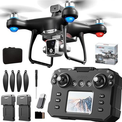 KY102 Drone with Screen Controller w/ SD Card - Lot 1355