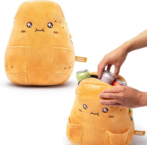 Couch Coolers Insulated Cooler Bag Potato Plush - Lot 1401
