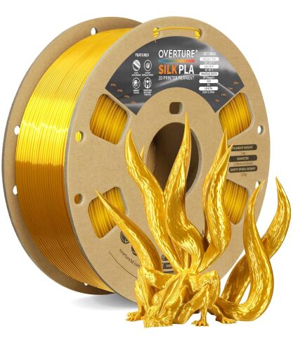 OVERTURE Silk Filament PLA 1.75mm - Lot 1405