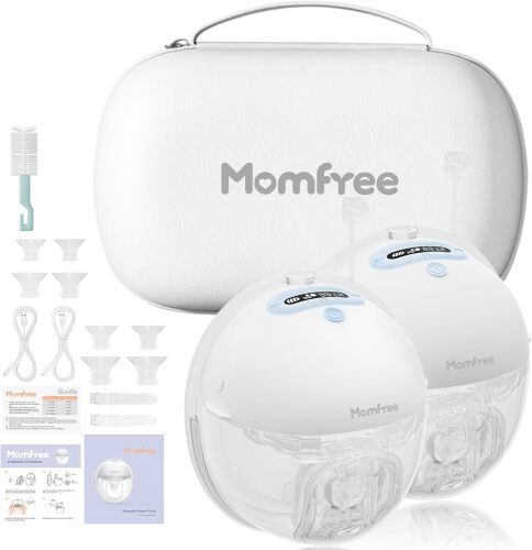 Momfree Wearable Breast Pumps - Lot 1413