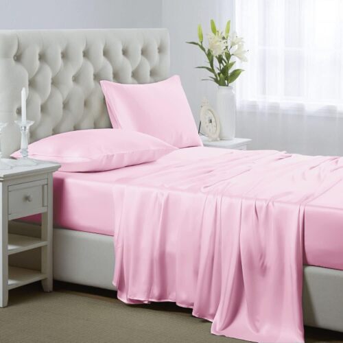 Lanest Housing Silk Satin Sheets - Lot 1415